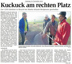 HNA 2014.11.22 Kuckuck Herr Schaub